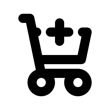 Shopping Cart with Plus (Outline) Free Open-Source SVG Icon (Flowbite Icons)