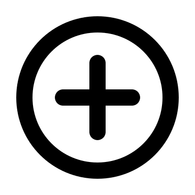 Circle Plus Symbol (Outline) Free Open-Source SVG Icon (Flowbite Icons)