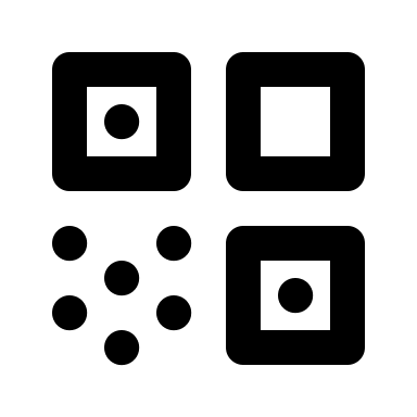 QR Code (Outline) Free Open-Source SVG Icon (Flowbite Icons)