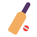 Cricket Game (Flat) Free Open-Source SVG Icon