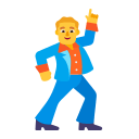 Dancing Man (Flat) Free Open-Source SVG Icon