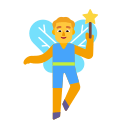 Fairy Man Free Open-Source SVG Icon