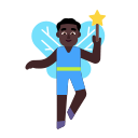 Dark Fairy Man Free Open-Source SVG Icon