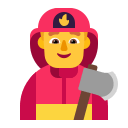 Firefighter Man Free Open-Source SVG Icon