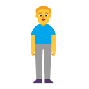 Standing Man (Flat) Free Open-Source SVG Icon