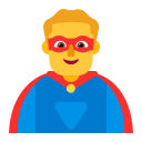 Superhero Man (Flat) Free Open-Source SVG Icon