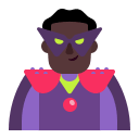 Dark Supervillain Character (Flat) Free Open-Source SVG Icon