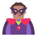 Medium Supervillain Character (Flat) Free Open-Source SVG Icon