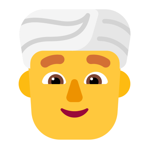 Man Wearing Turban (Flat) Free Open-Source SVG Icon (Fluent Emoji Flat)