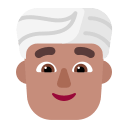 Medium Man Wearing Turban (Flat) Free Open-Source SVG Icon