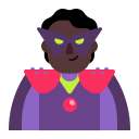 Dark Supervillain Character (Flat) Free Open-Source SVG Icon