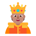 Medium Person With Crown Free Open-Source SVG Icon