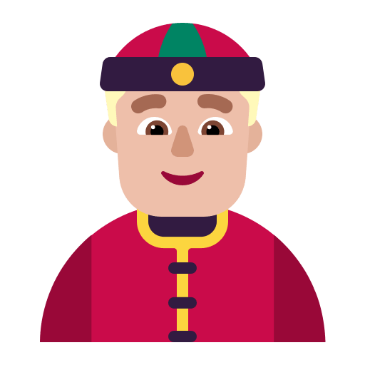 Medium Light Person Wearing Skullcap (Flat) Free Open-Source SVG Icon (Fluent Emoji Flat)