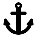 Anchor Symbol Free Open-Source SVG Icon