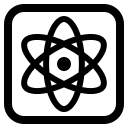 Atom Symbol Free Open-Source SVG Icon