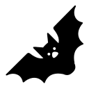 Bat (High Contrast) Free Open-Source SVG Icon