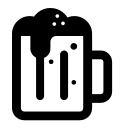 Beer Mug (High Contrast) Free Open-Source SVG Icon