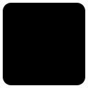 Large Black Square Shape Free Open-Source SVG Icon