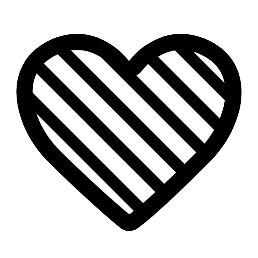 Blue Heart Symbol (High Contrast) Free Open-Source SVG Icon (Fluent Emoji High Contrast)