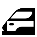 Bullet Train (High Contrast) Free Open-Source SVG Icon