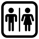 Restroom Facilities Free Open-Source SVG Icon