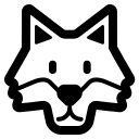 Wolf (High Contrast) Free Open-Source SVG Icon