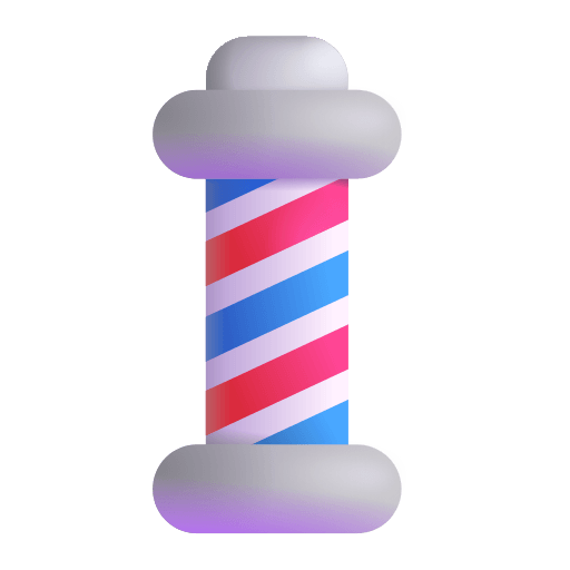 Barber Pole (Fluent) Free Open-Source SVG Icon (Fluent Emoji)