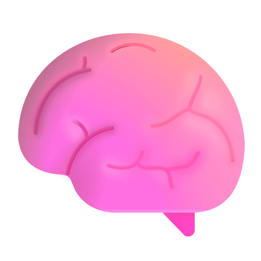 Brain Emoji Free Open-Source SVG Icon (Fluent Emoji)