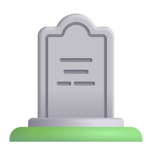 Headstone Symbol Free Open-Source SVG Icon (Fluent Emoji)