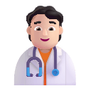 Health Worker (Light) Free Open-Source SVG Icon