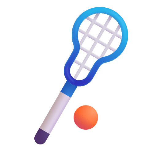 Lacrosse Sport Equipment Free Open-Source SVG Icon (Fluent Emoji)