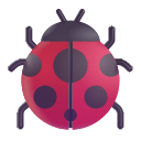 Lady Beetle (Fluent) Free Open-Source SVG Icon