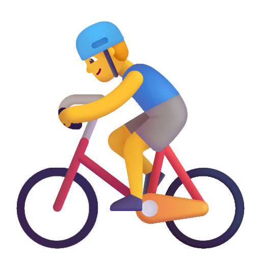 Man Biking Free Open-Source SVG Icon (Fluent Emoji)