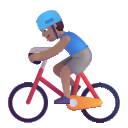 Medium Biking Man (Fluent) Free Open-Source SVG Icon