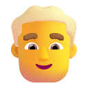 Blonde Haired Man Free Open-Source SVG Icon