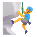 Man Climbing (Fluent) Free Open-Source SVG Icon