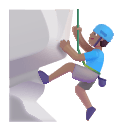 Medium Climbing Man (Fluent) Free Open-Source SVG Icon