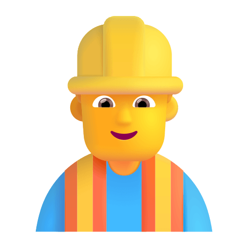 Construction Worker (Fluent) Free Open-Source SVG Icon (Fluent Emoji)