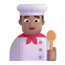 Medium Man Cooking Chef (Fluent) Free Open-Source SVG Icon