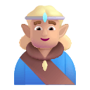 Medium-Light Elf Man Free Open-Source SVG Icon