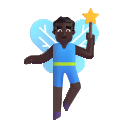 Dark Fairy Man Free Open-Source SVG Icon