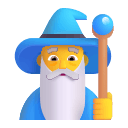 Male Mage Character Free Open-Source SVG Icon