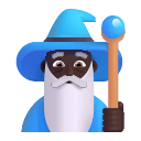 Dark Mage Man (Fluent) Free Open-Source SVG Icon