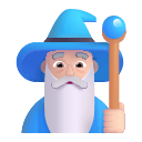 Light Mage Character (Fluent) Free Open-Source SVG Icon