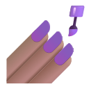 Medium Nail Polish (Fluent Emoji) Free Open-Source SVG Icon