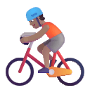 Medium Person Biking (Fluent) Free Open-Source SVG Icon