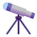 Telescope (Fluent) Free Open-Source SVG Icon