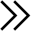 Double Right Chevron Arrow (12) Free Open-Source SVG Icon