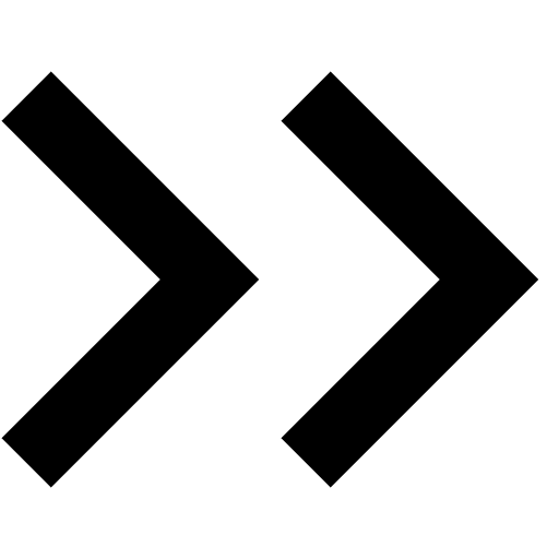 Double Chevron Right Arrow 8 Free Open-Source SVG Icon (Fluent UI MDL2)