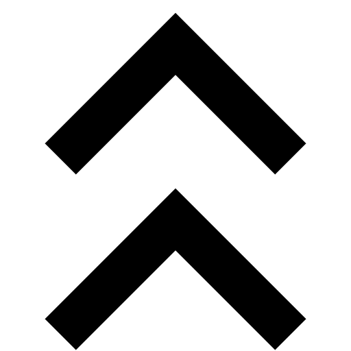 Double Chevron Up Arrow (Filled) Free Open-Source SVG Icon (Fluent UI MDL2)